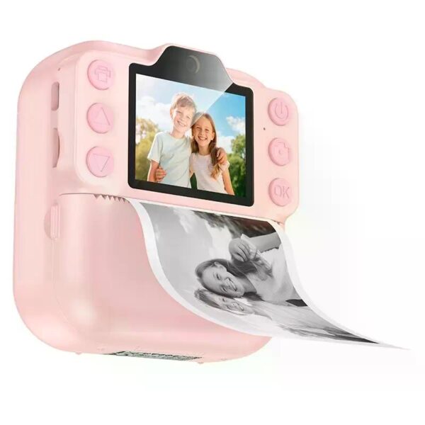 Hoco DV211 Dual camera children printing camera yellow