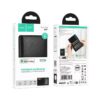 Hoco E91F Tiger smart anti-lost card holder(wireless charging model) black