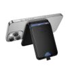 6942007664165-2 Hoco E91I Tiger smart anti-lost magnetic card holder(rechargeable) black