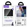 6942007664165-3 Hoco E91I Tiger smart anti-lost magnetic card holder(rechargeable) black