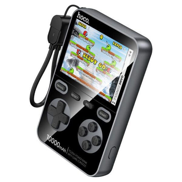 Hoco Q47 Shine PD20W power bank with game console(10000mAh) metal gray
