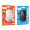 Hoco GM42 Platino 2.4G wireless mouse white