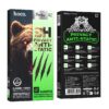 Hoco Bear defense series full screen privacy protection anti static tempered glass set iPXR/11(10PCS)(G777 Plus) black
