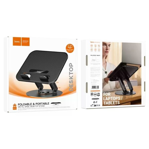 6942007666800-2 Hoco HD14 Hope notebook stand black