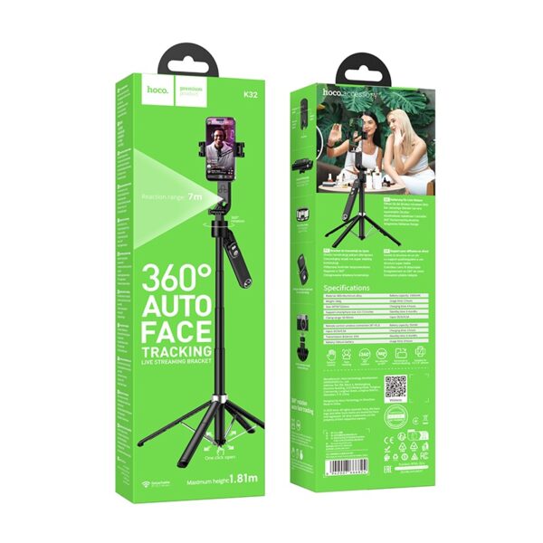 Hoco K32 Soporte smart live broadcast holder black
