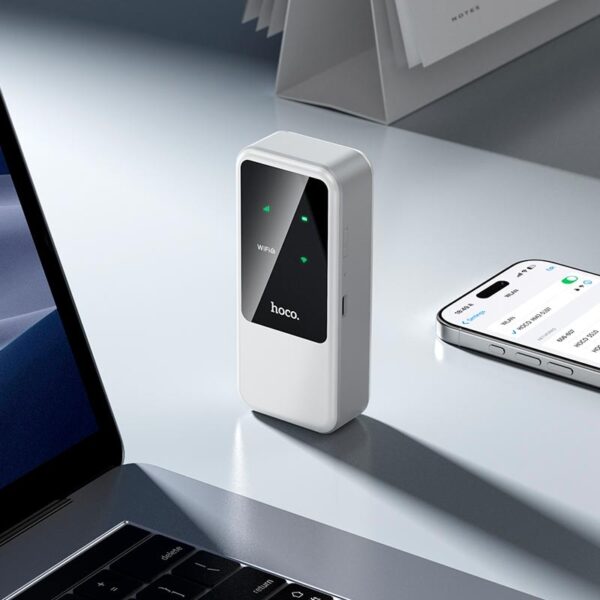 Hoco HI42 Mobile portable WiFi(Europe Asia and Africa) white