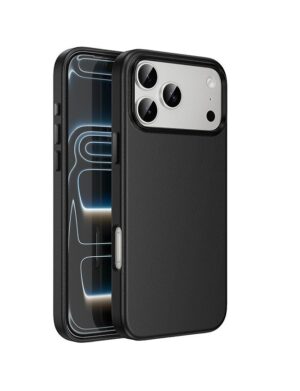 6942007669078 Hoco DG29 leather protective case iP17 black