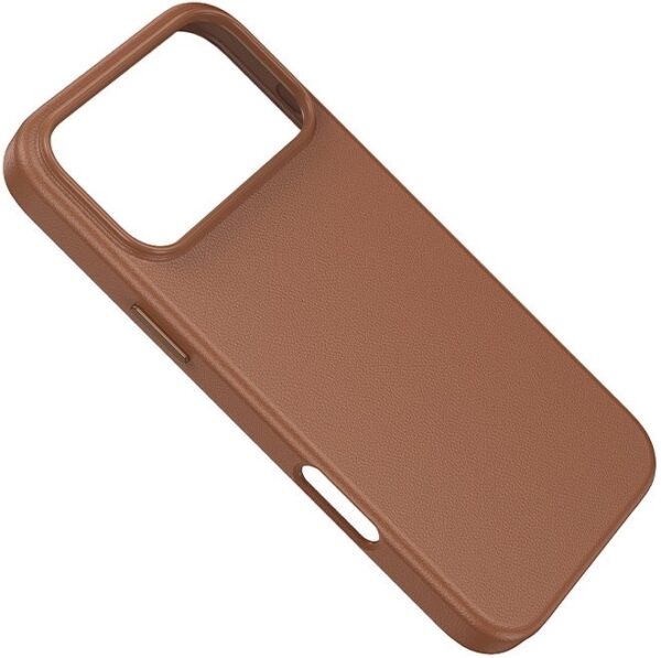 6942007669238 Hoco DG29 leather protective case iP17 brown