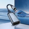 Hoco UA43A Type-C to HDTV conversion cable metal gray