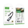 Hoco UA43A Type-C to HDTV conversion cable metal gray