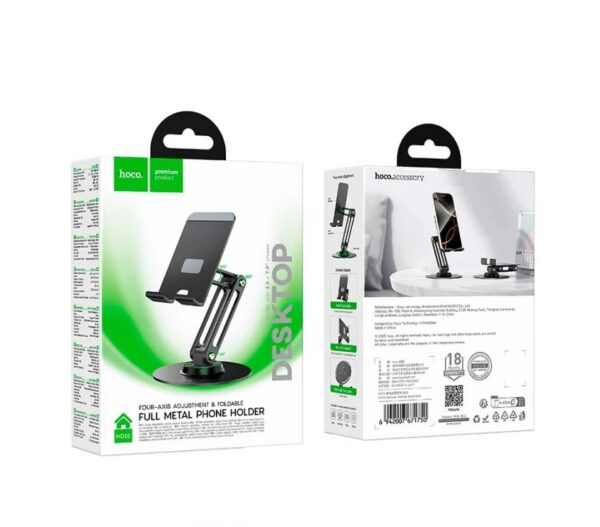 Hoco HD15 Suntuoso desktop stand black