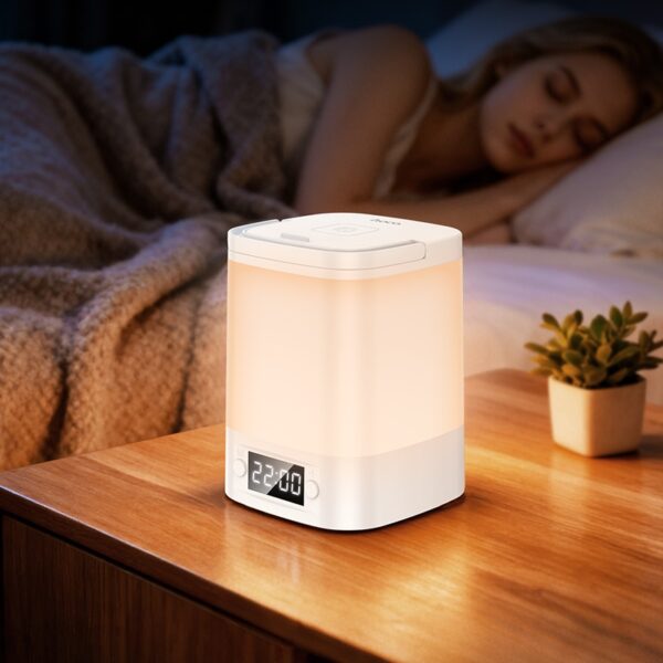 Hoco HX15 Smart clock night light white