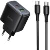 6942007671965-2 Hoco C158A Upgrade PD45W(1C1A) charger(EU) black