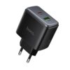 6942007671972-2 Hoco C158A Upgrade PD45W(1C1A) charger set(C to C)(EU) black