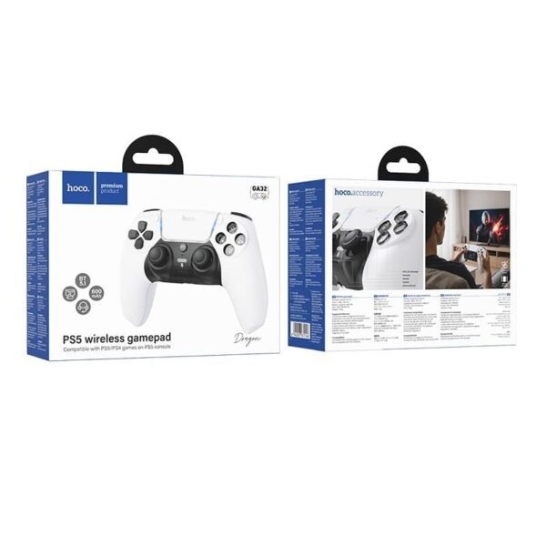 Hoco GA32 Dragon PS5 wireless gamepad black