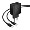 Hoco N77 Star single port PD45W charger(EU) black