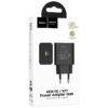 Hoco N77 Star single port PD45W charger set(C to C)(EU) black