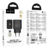 Hoco N77 Star single port PD45W charger set(C to C)(EU) black