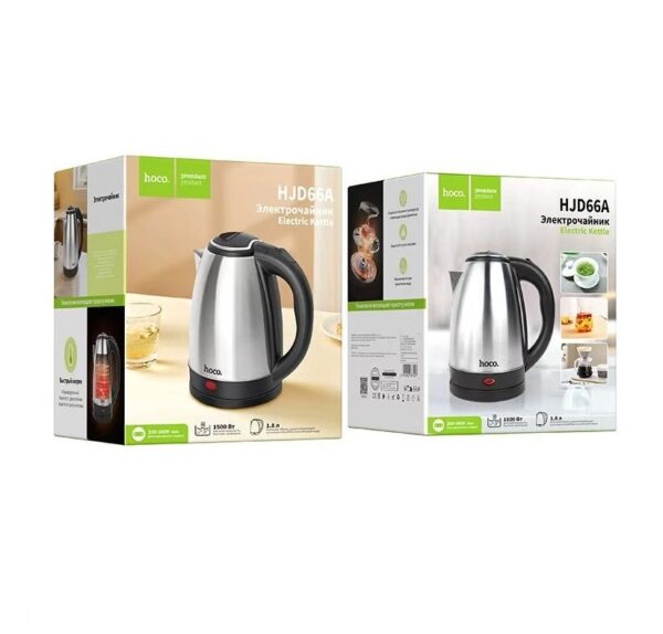 Hoco HJD66A electric kettle(EU)(Russian version) stainless steel