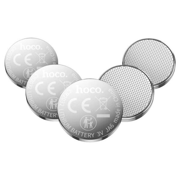 Hoco JA6 Button battery CR2032(5PCS) silver