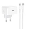 Hoco C161A Speed single port PD40W charger(EU) white