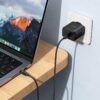 6942007677356-2 Hoco N83 Profit single port PD40W charger set(C to C)(EU) black