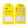 Hoco C1 Three in one Car charger white