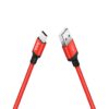 6957531062875 Hoco X14 Times speed type-c charging cable,(L=1M)black&red