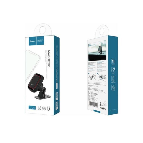 Hoco CA24 Lotto series magnetic automotive center adsorbed holder black