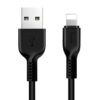 Hoco X20 Flash iP charging cable(L=1M) black