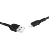 Hoco X20 Flash iP charging cable(L=2M) black