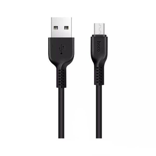 Hoco X20 Flash micro charging cable(L=2M) black