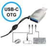 6957531070276-2 Hoco UA9 Type-C OTG adapter pearl nickel