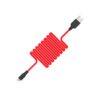 6957531071396 Hoco X21 Silicone micro charging cable black&red