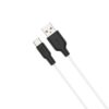 Hoco X21 Silicone Type-C charging cable black＆white