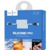 Hoco X21 Silicone Type-C charging cable black＆white