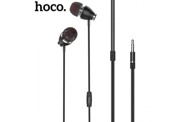 Hoco M34 honor music universal earphones with microphone white