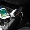 Hoco Z28 Power ocean cigarette lighter in-car charger with digital display white