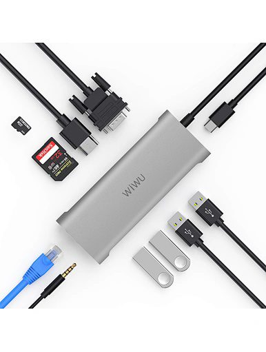 Wiwu Alpha 11 in 1 gray