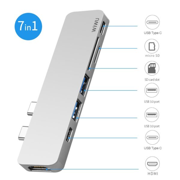 Wiwu T8 Hub gray
