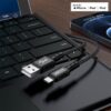 ACEFAST C1-02 USB-A to Lightning aluminum alloy charging data cable,black