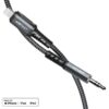 ACEFAST C1-06 Lightning to 3.5mm aluminum alloy audio cable gray
