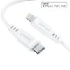 ACEFAST C3-01 USB-C to Lightning TPE charging data cable,black