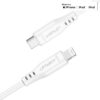 ACEFAST C3-01 USB-C to Lightning TPE charging data cable,black