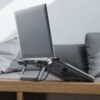 ACEFAST E5 PLUS USB-C multifunctional stand HUB for laptop,space gray
