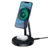 ACEFAST E8 desktop 2-in-1 wireless charging holder,black