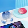 ACEFAST T9 Crystal (Air) color bluetooth earbuds,grape purple