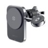 ACEFAST D18 in-car 2-in-1 magnetic wireless charging holder,black