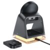 ACEFAST E17 desktop 3-in-1 wireless charging holder,black