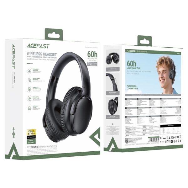 6974316284932-2 AceFast H10 wireless headset black